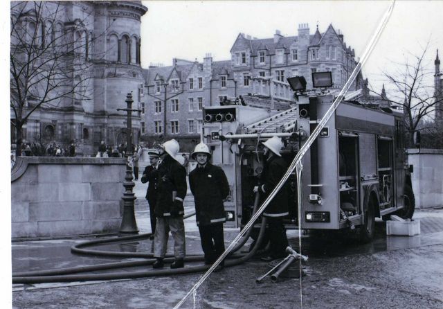 Fire Bristo Square Blue Watch  - early 1980s